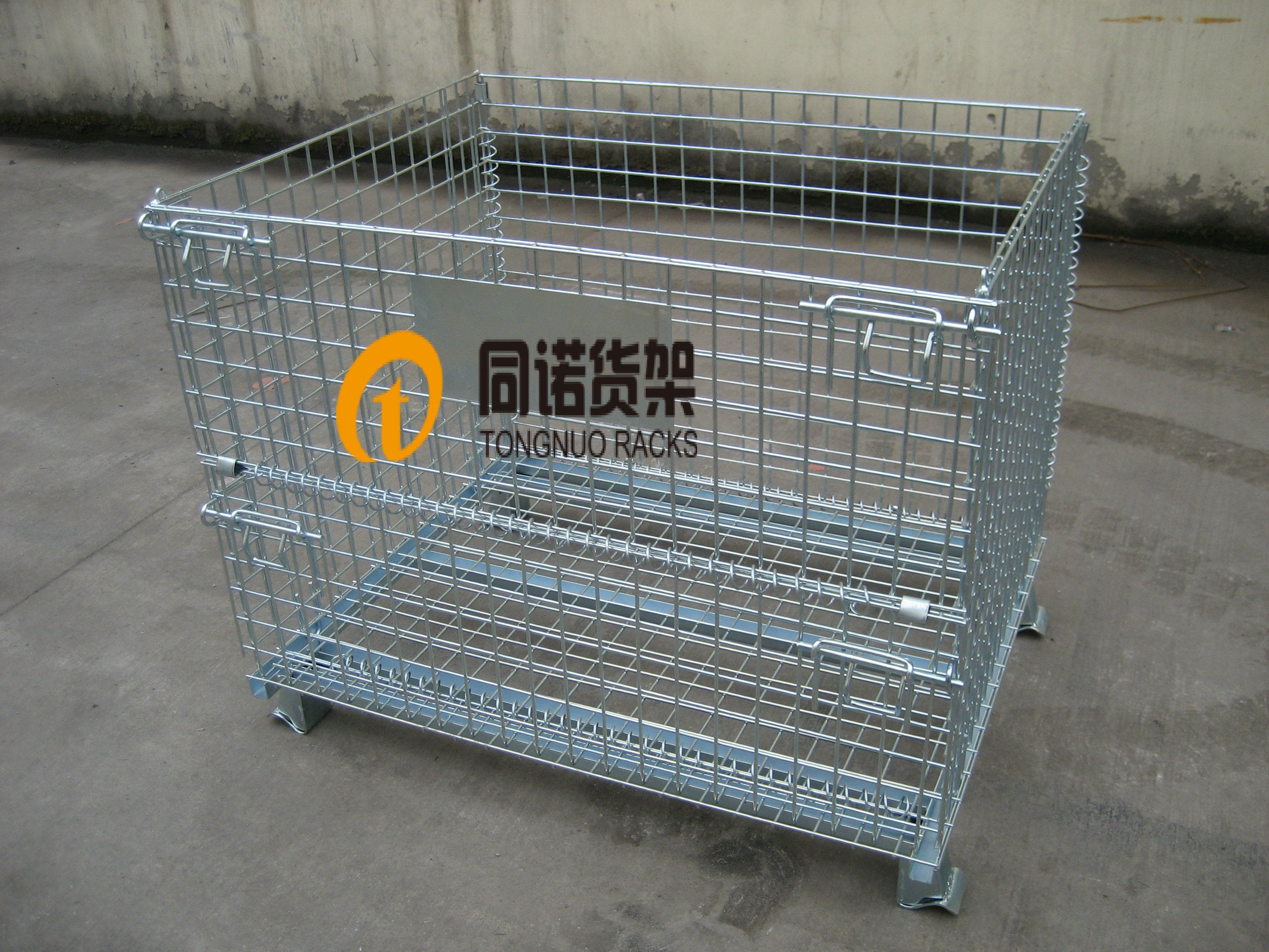 Folding warehouse cage,Steel storage cage,Storage cage manufacturer